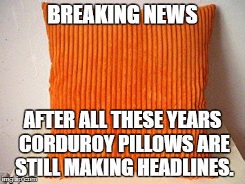 corduroy floor pillow|corduroy pillows joke.